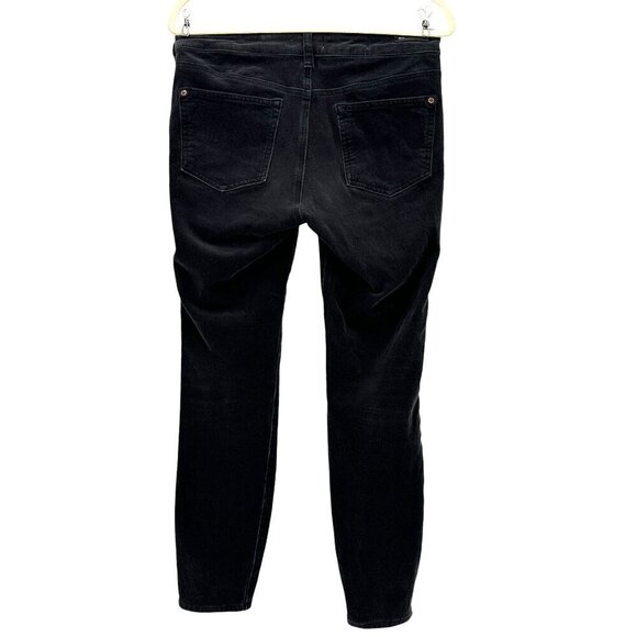 Anthropologie Pilcro High-Rise Skinny Ankle Gray Corduroy Pants Womens 28 - Picture 4 of 9